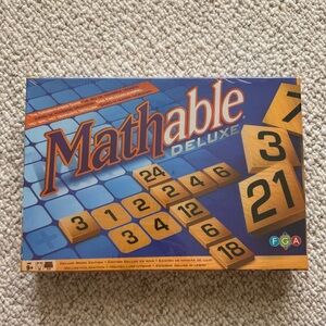 New Sealed Mathable Deluxe Board Game Family Night Educational Math Numbers FGA